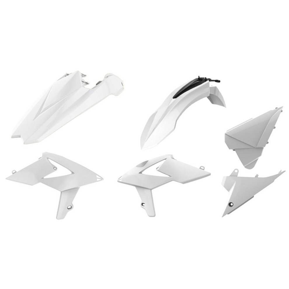 Polisport White Plastics Kit - Beta 125/250/300/350/390/430/480 Rr 2T & 4T 2018-19 - Oem (White)