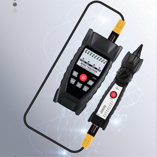 GT67 Network Cable Line Locator Multifunction RJ11/RJ45 Wire Finder with Flashlight 1