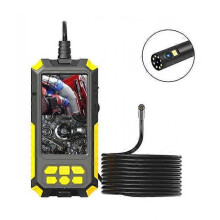 High-definition industrial endoscope all-in-one machine with screen dual-lens pipeline camera maintenance visual peep mirror