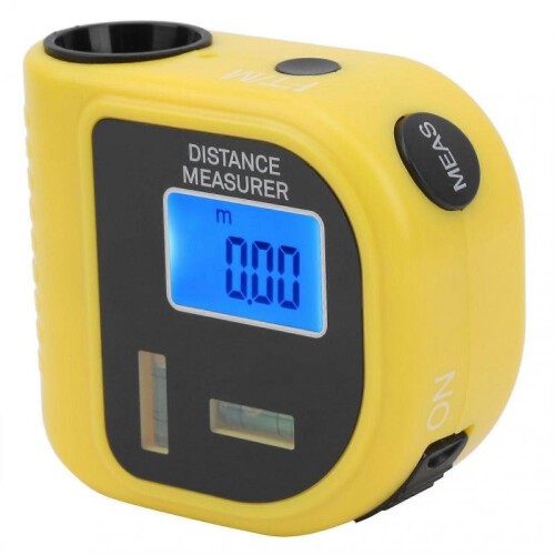 CP3010 18M Mini Ultrasonic Digital Laser Range Finder Distance Meter Rangefinder Level Measure Tool 1