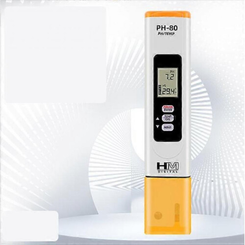 PH-80 portable multifunctional two-in-one PH/thermometer water quality analyzer test water quality test pen PH meter 2