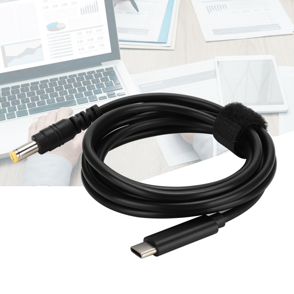 90W 19V 20V Type C Male To 5.5Mm X 2.5Mm Male Straight Head Adapter Cable With Pd Chip 4151325477322
