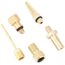 Fahrradpumpen-Luftventil-Adapter 15 Stück Kupfer-Adapter-Set für DV, SV, AV Ventile