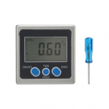 Digital Display Level 4x90 Degrees Magnetic Electronic Angle Finder Protractor InclinometerSingle Side Magnetic
