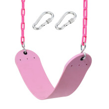 Roze Schommelzitje - Zware Ketting Kunststof Coating - Speelplaats Schommels Accessoires Vervangingsset