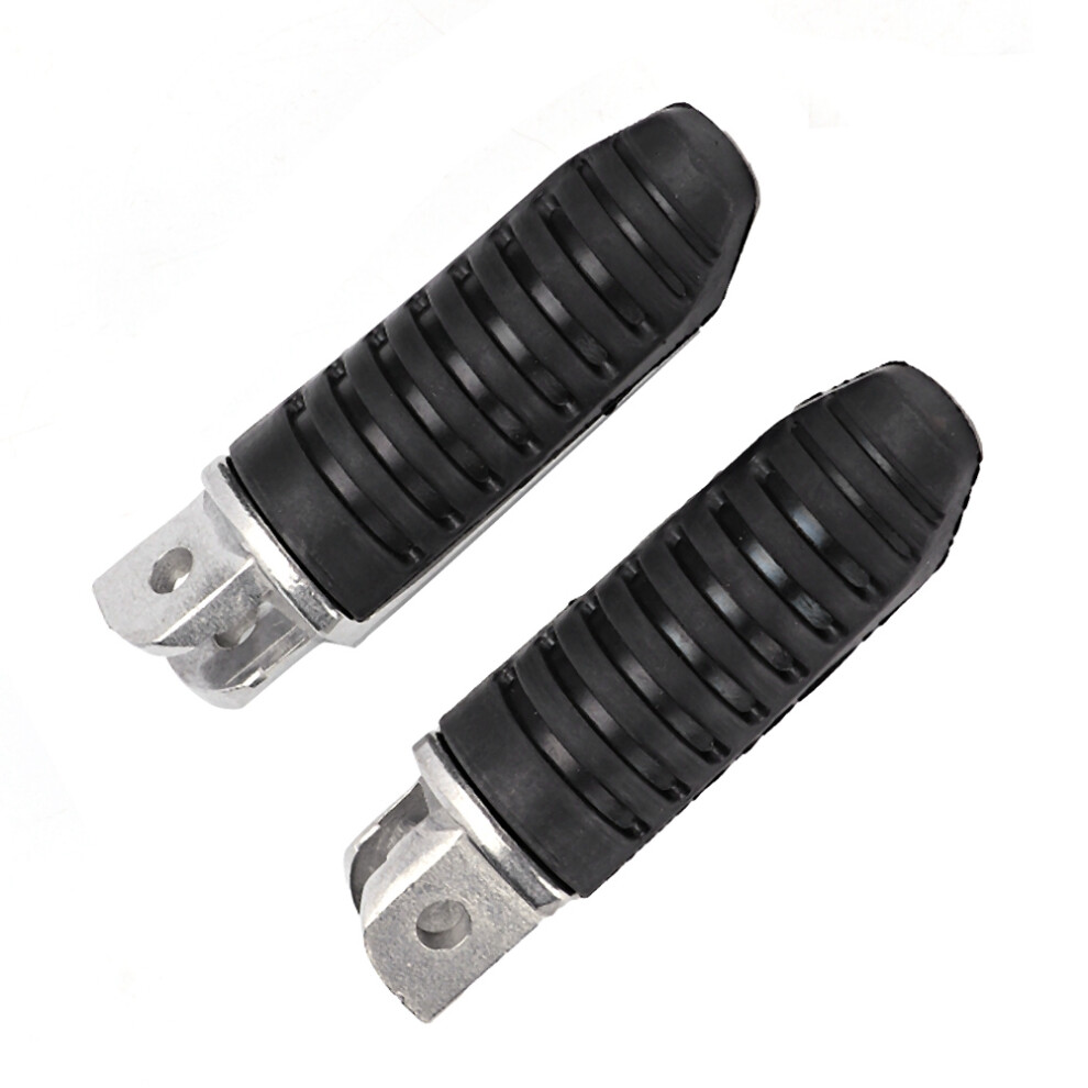2Pcs Aluminum Front Footrests Foot Pegs Fit For Suzuki Dl650 V Strom 2004-2012 Black 4641325485156