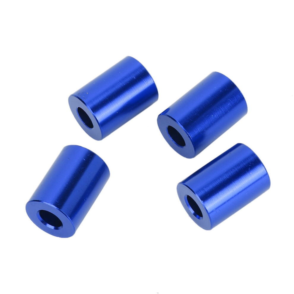 Blue Car Aluminum Alloy Engine Hood Ventilation Spacer Riser Fit For 6Mm Motor(Blue)