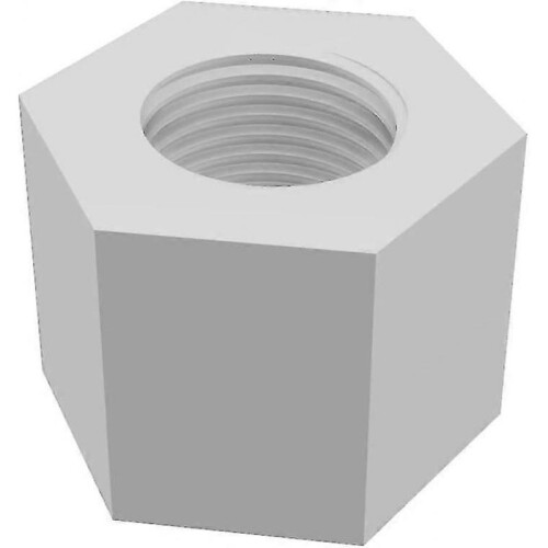 2 x Replacement Nut Suitable for Sodastream Crystal 1.0 2.0 Replacement Part Fastener Nut (White) 2