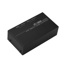 Ultra-kompakter Hum-Detektor 2-Kanal Rauschfilter, 1/4 Zoll TRS, Schwarz