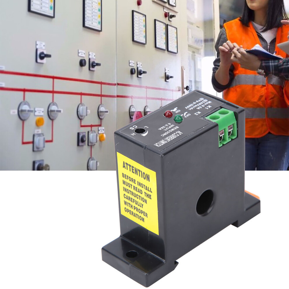 Flameproof Adjustable Ac Sensing Switch 0.2~30A Self Powered Sensing Switch(Normally Closed) 3671325506439