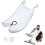 (white) Beard apron with 2 suction cups for a clean bathroom - white 4