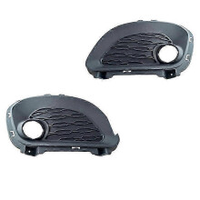 (Right) Decorative Fog Light Frame Cover for Kia Rio 2012-2015 - Stylish Front Bumper Accessories для Enhanced Visibility