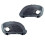 (Left) Decorative Fog Light Frame Cover for Kia Rio 2012-2015 - Stylish Front Bumper Accessories для Enhanced Visibility 1