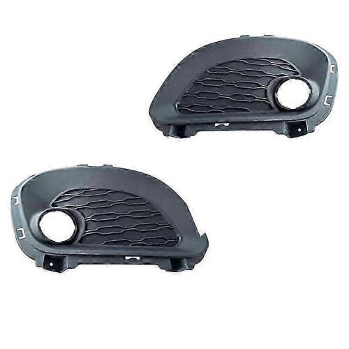 (Left) Decorative Fog Light Frame Cover for Kia Rio 2012-2015 - Stylish Front Bumper Accessories для Enhanced Visibility