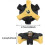 20 Pcs Golf Shoe Spikes Stinger Screw Small Metal Thread Spikes Cleats 2