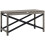 Outsunny Outsunny PE Wicker Outdoor Coffee Table, Rattan Side Table w/ Plastic Board 9
