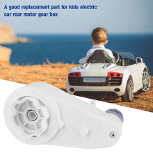 White Toy Electric Vehicle Motor Gear Box Kids Carriage Parts Accessories 6V(6V550-15000rpm)