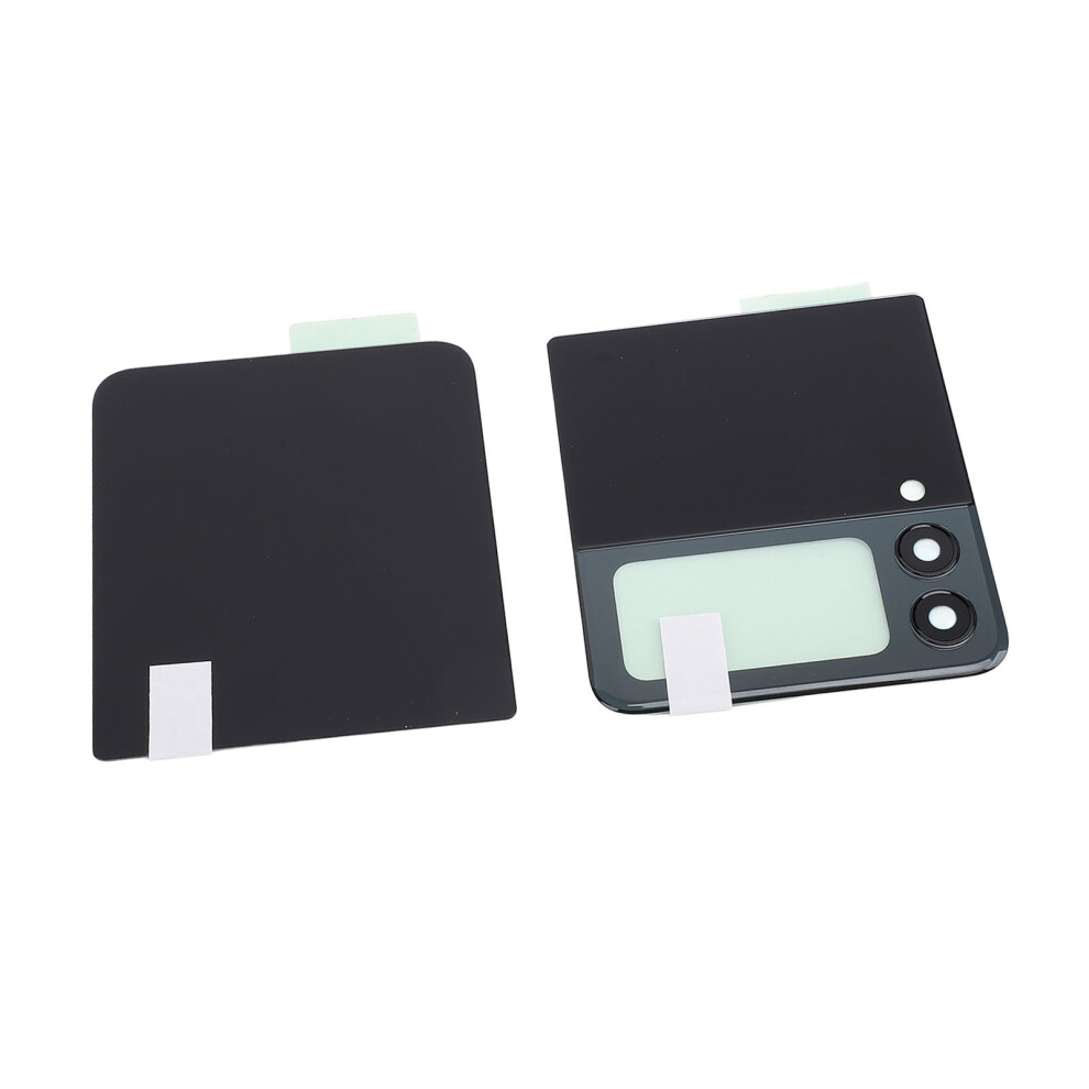 Back Glass Replacement For Galaxy Z Flip 3 5G F711 Phone Rear Panel Cover Housing Back Door With Pre Installed Camera Lens And Repair Tool Black 5001325545158