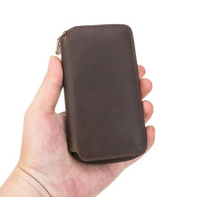 Watch Organizer Leather Watches Storage Bag Portable Travel Watch Pouch Bag for Couple Watches