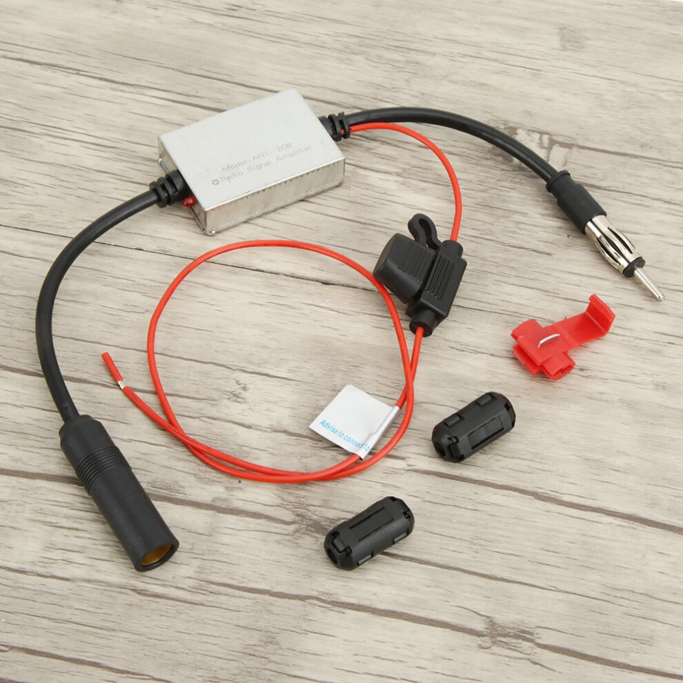 Universal 12-24V Car Fm Radio Aerial Antenna Signal Reception Amplifier Boosters 6911325550122