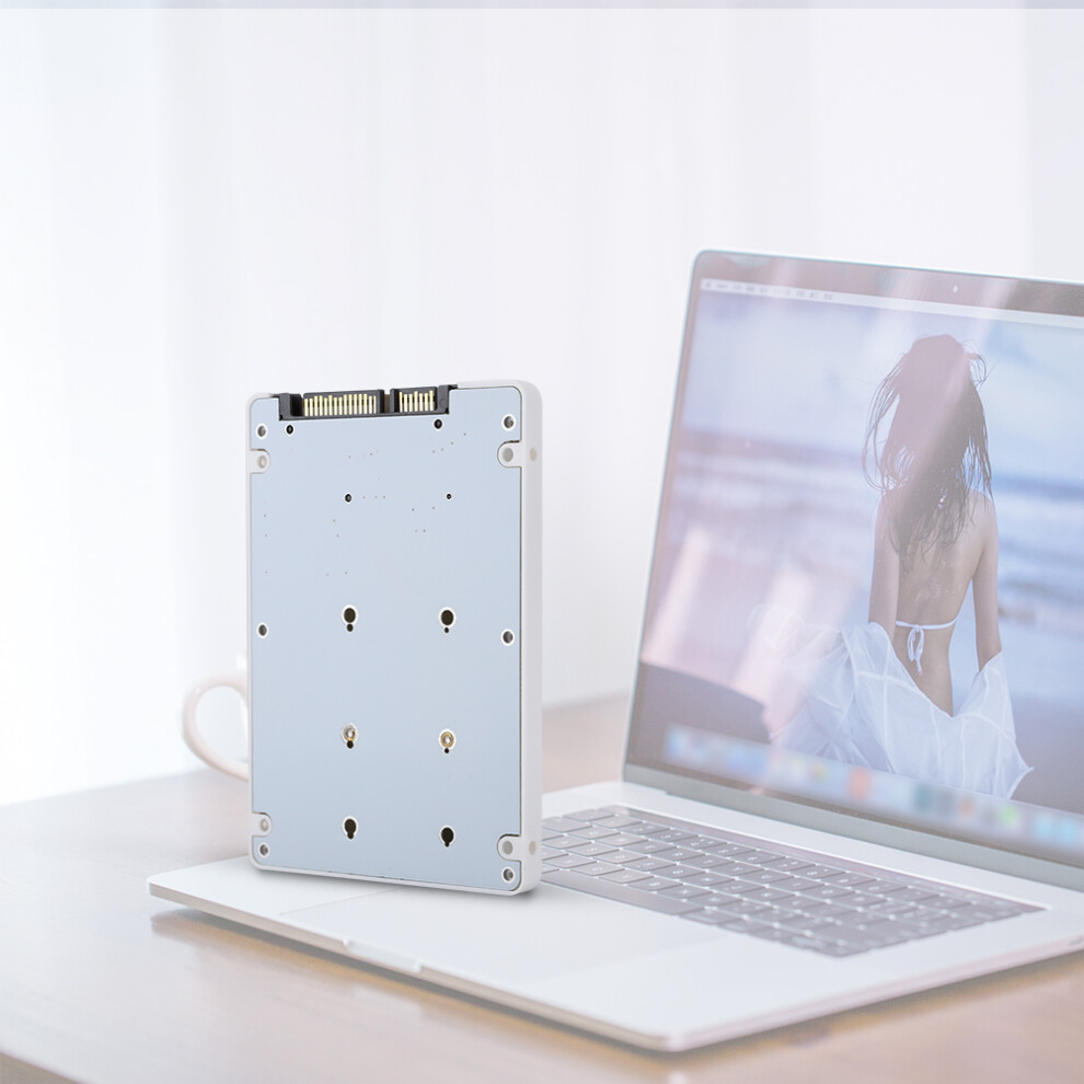 Usb 2.5" Sata External Ssd Hard Drive Mobile Disk Hd Enclosure/Case Box (White) White 6931325564202