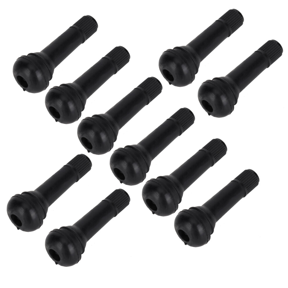 10Pcs Tr414 Wheel Snap Tire Valves Stem With Dust Cap Without Valve Core 8341325566324
