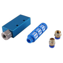 A-ejector Fitting Aluminum Alloy Vacuum Generator Ev20 Negative Pressure Generator Pneumatic Exhaust Compact