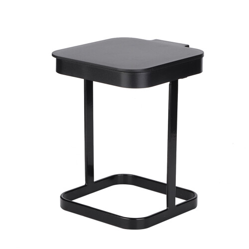 Mini-Schreibtisch-Müllbeutelhalter – Schwarz – 12  13,8  16,5 cm 1