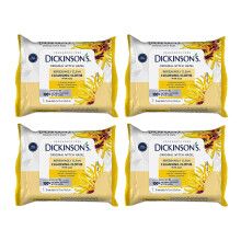 Dickinsons originale troldn?d Forfriskende rene renseklude med Aloe 4-pakning 25 klude pr.