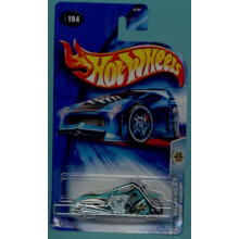 Hot Wheels 2004 1:64 Scale Roll Patrol Aqua Blue Scorchin Scooter Die Cast Police Car #194