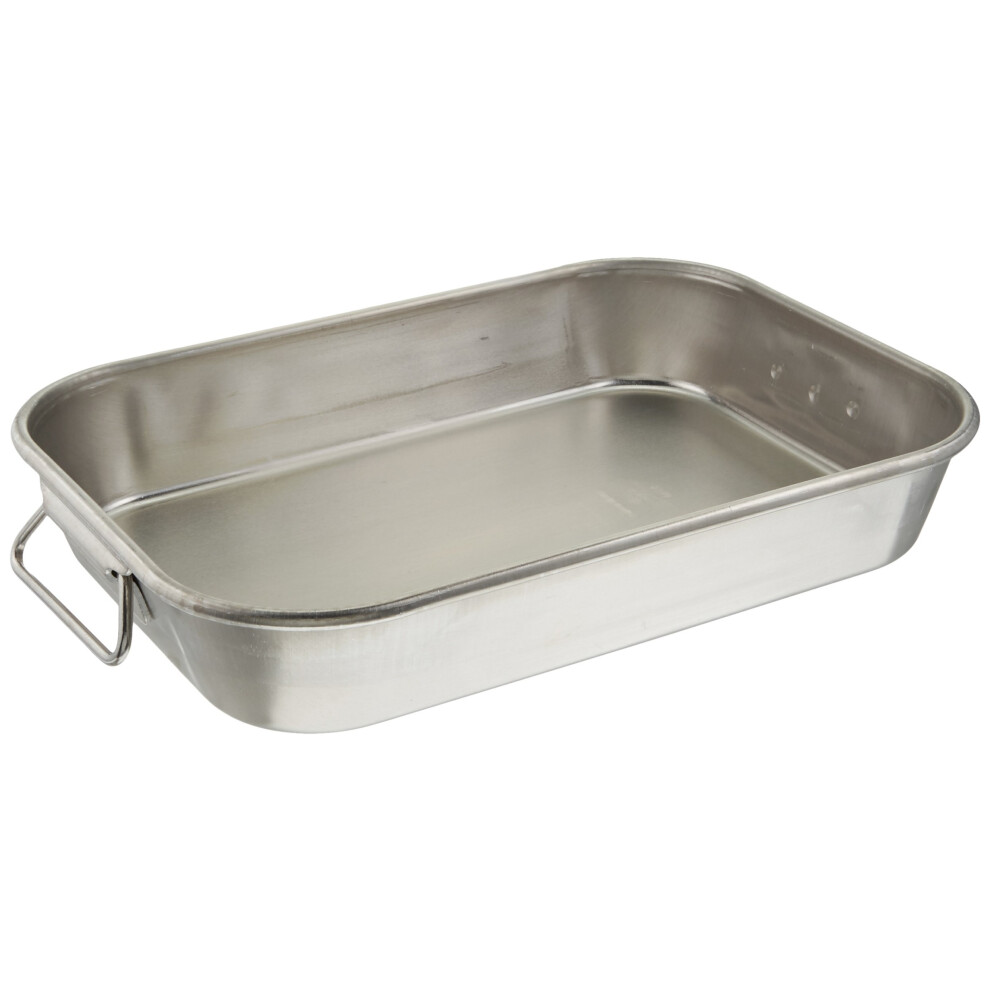 Vollrath (4412) 9-3/4"" x 13-3/4"" Aluminum Bake Pan - Wear-Ever Collection