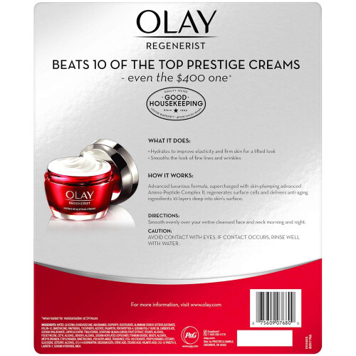 Olay OLAY Regenerist Micro-Sculpting Cream, parfmfrei, 1,70 oz (2er-Pack) 1