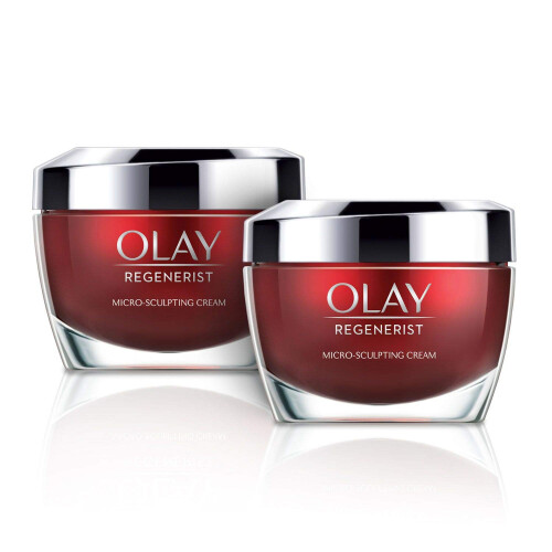 Olay OLAY Regenerist Micro-Sculpting Cream, parfmfrei, 1,70 oz (2er-Pack) 2