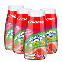 Colgate Anticavity Kinderzahnpasta mit Fluorid fr Kinder ab 2 Jahren, Wassermelonen-Burst-Geschmack 4,6 Unzen (4er-Pack)