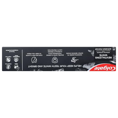 Colgate Essentials Charcoal Fluoride Zahnpasta Fresh Mint 4,6 oz 1