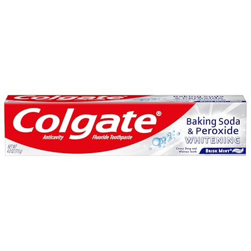 Colgate Colgate Baking Soda and Peroxide Whitening Bubbles Toothpaste, Brisk Mint, 4 Ounce 1
