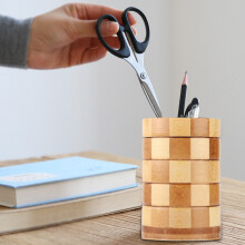Bamboo Chopsticks Storage Rack Kitchen Spoon Fork Knife Tool Holder Organizer