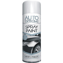 250ml White Primer Spray Paint Aerosol Auto Car Van Bike Restore Metal