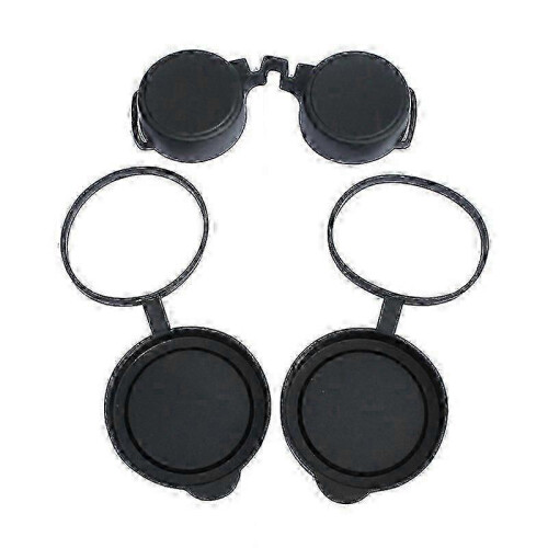 (42mm objective cover) Rubber Lens Caps 42mm/50mm for Binoculars & Telescopes - Durable Objective & Eyepiece Covers