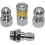 Pressure Washer Sewer Jetter Nozzle Stainless Steel (5000psi) 1
