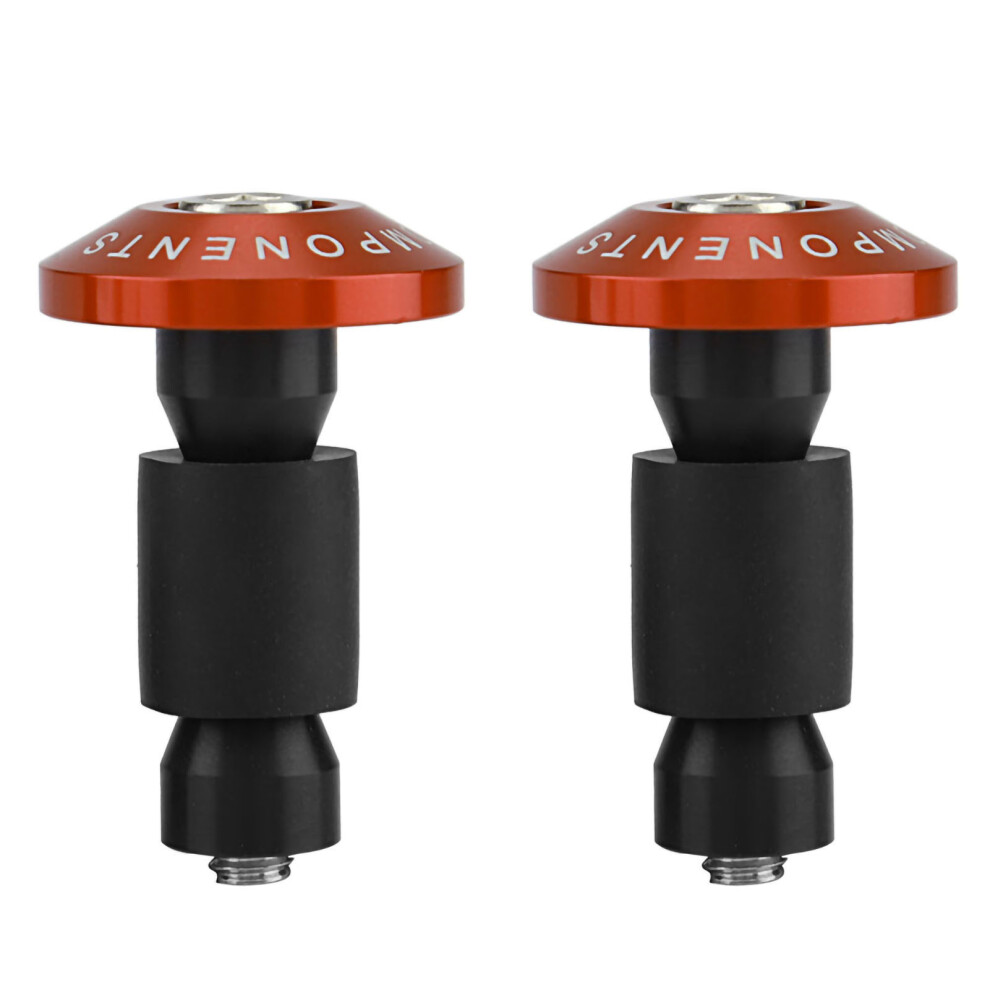 22Mm 7/8Inch Motorcycle Handlebar End Slider Plug Caps For Racing Atv Offroad Orange 8711325634765