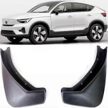 Genuine Rear Pair Molded Splash Guards Mud Flaps Fender for 2022-2024 Volvo C40