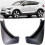 Genuine Rear Pair Molded Splash Guards Mud Flaps Fender for 2022-2024 Volvo C40 1
