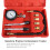 Gasoline Engine Compression Tester Auto Petrol Gas Engine Cylinder Automotive Test Kit 12