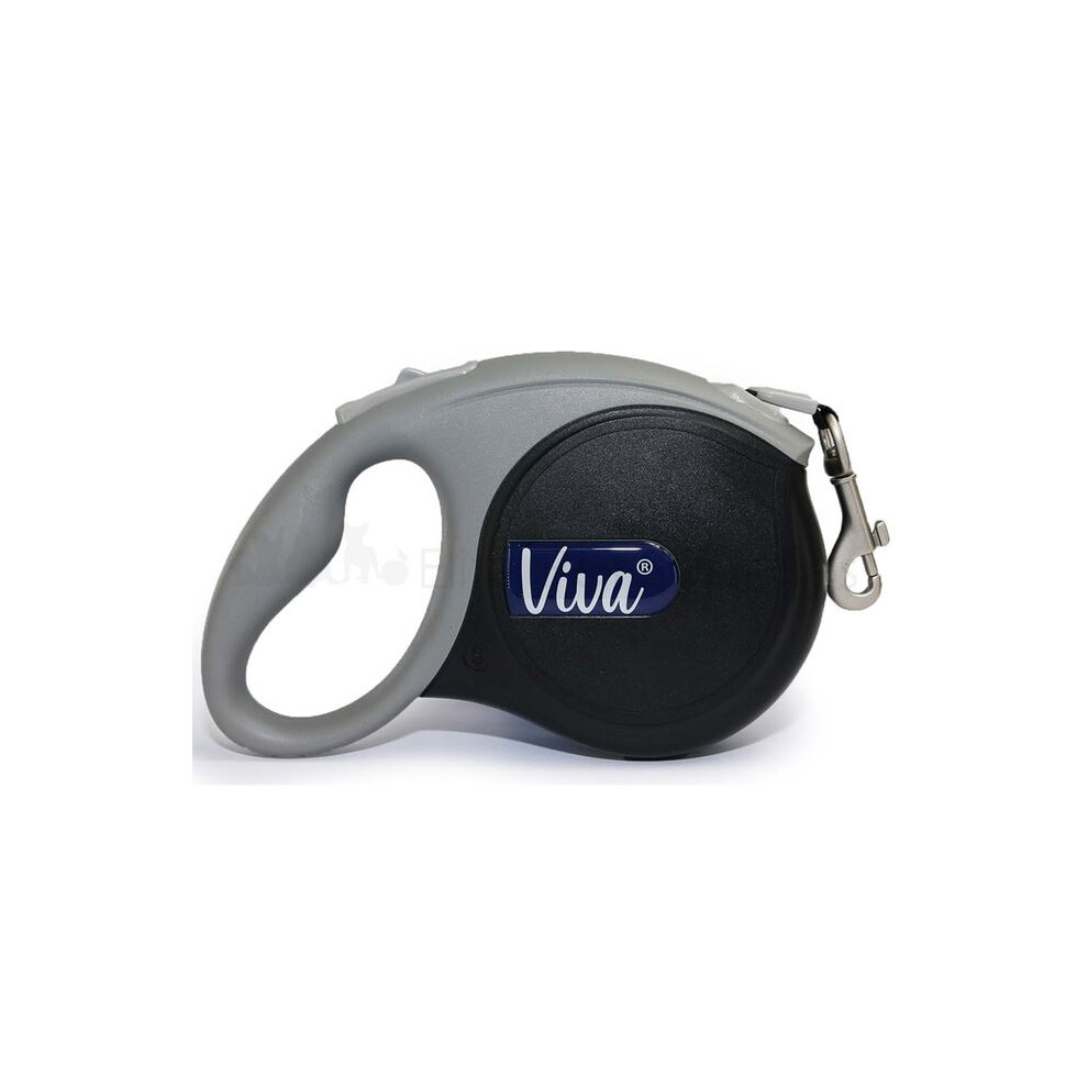 Ancol Viva Extendable Lead Tape Large 50Kg-5M Black
