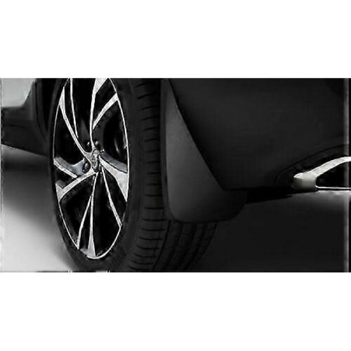 Genuine Rear Pair Molded Splash Guards Mud Flaps Fender for 2022-2024 Volvo C40 1