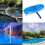 Heavy Duty Swimming Pool Leaf Rake Fine Mesh Frame Net Fish Pond Skimmer Cleaner 9
