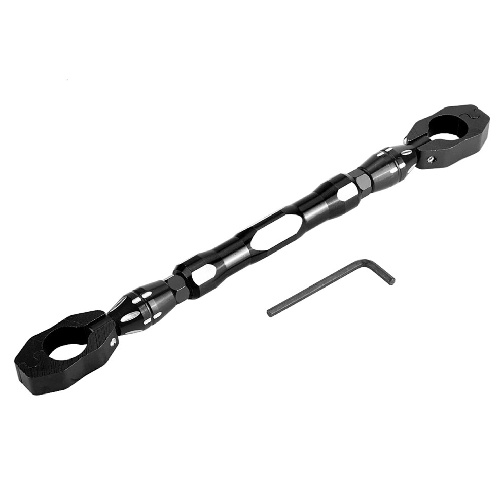 Adjustable Motorcycle Balance Crossbar 7/8" 22Mm Handlebar Strengthen Lever Bar (Black) Black 4961325642367
