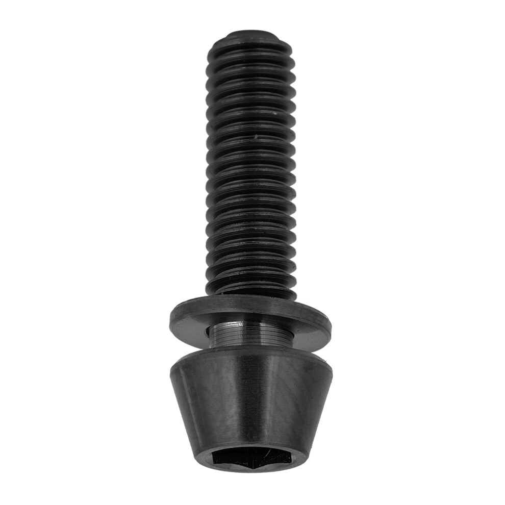 8Mm Cycling Tapered Head Bolt Screw Fastener With Washer For Mountain Bike Black M5x18 8791325649259