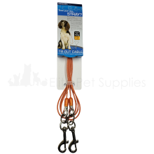 Tie Out Cable Orange Small 10kg